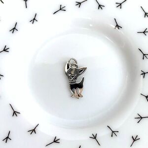 Sterling Silver Chihuahua Dog Pendant Charm by Far Fetched Cir. 2010